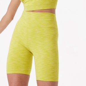 Outdoor Voices FreeForm 7” Shorts in Bright Chartreuse